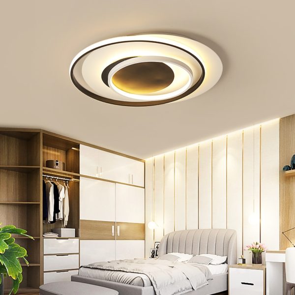 Postmodern Overlapping LED Ceiling Lamp Lights