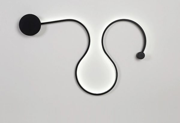 Postmodern Acrylic Surface Mounted Wall Lamp