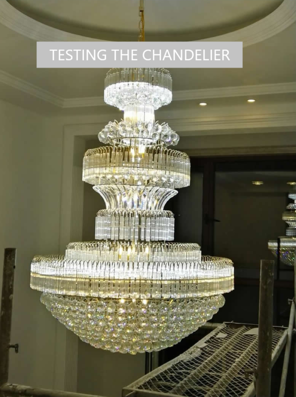 Grand K9 Crystal Chandelier