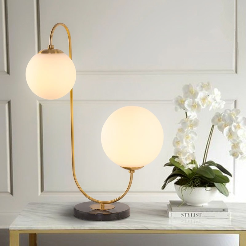 Frosted Glass Ball Table Lamp, Frosted Glass Table Lamp Shade