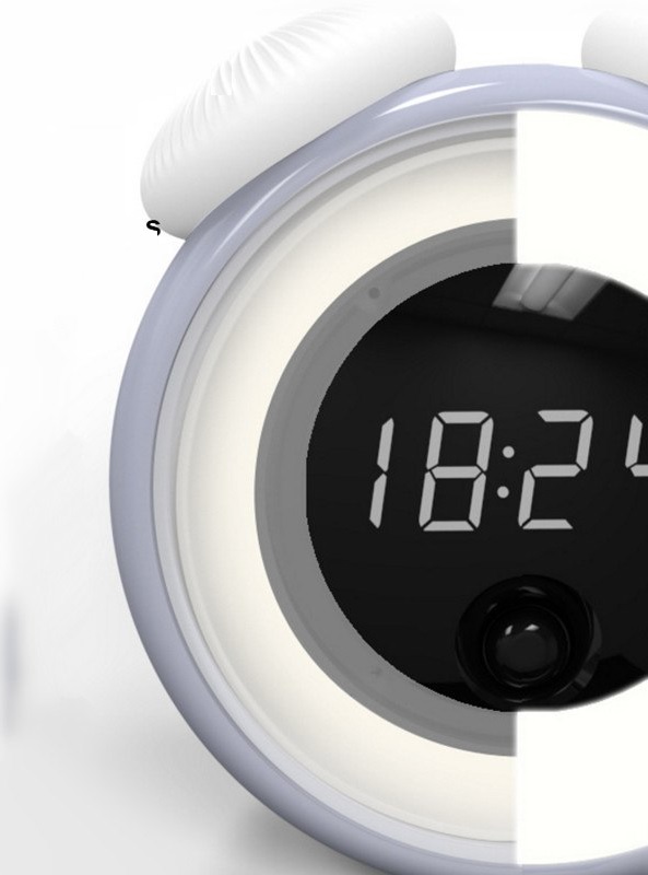 Motion Sensor Desk Lamp Alarm Clock