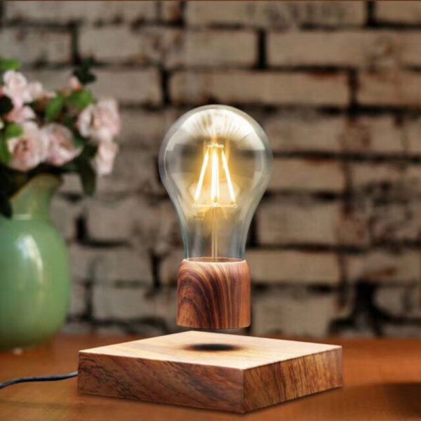 Postmodern Levitating Edison Desk Lamp