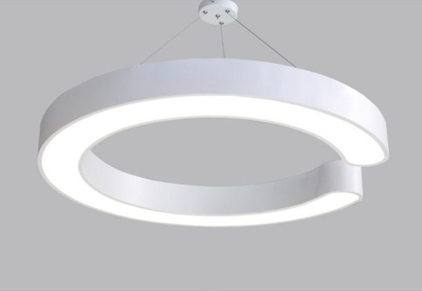 Minimalist C Shape LED Pendant Light