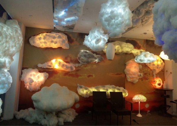 Floating Cloud Pendant Light