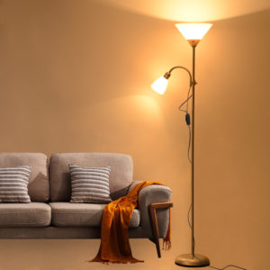 Double Head Floor Lamp Adjustable Floor Lamp Minimalist Floor Lamp